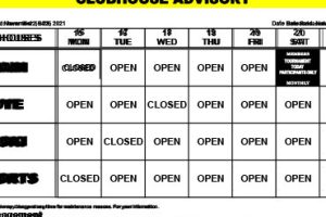 Clubhouse Advisory: June 16-22, 2025