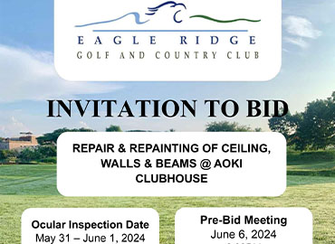 Invitation To BID Repair & Repainting of Ceiling, Walls & Beams