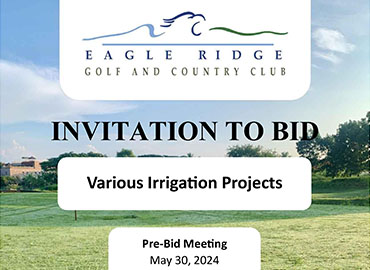 Invitation To BID (Various Irrigation Project)