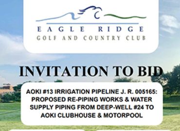 INVITATION TO BID: AOKI #13 IRRIGATION PIPELINE J. R. 005165