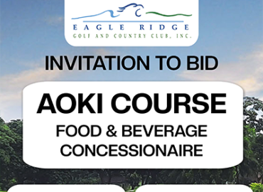 2025 INVITATION TO BID FOR AOKI F&B