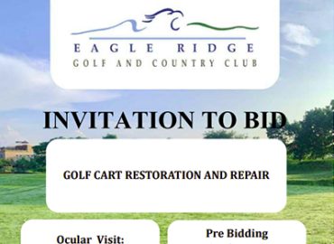 BID POSTING GOLF-CART