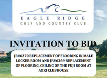 Invitation to Bid – JR #6270 & #6269